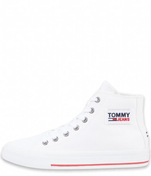 Tommy Hilfiger  Tommy Jeans Midcut V White (YBR)